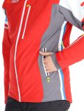 Vignette Deluni, Challenger 4 veste de ski hommes Red / Anthracite gris, rouge 