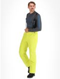 Vignette Deluni, Challenger 4 pantalon de ski hommes Yellow Lime jaune 