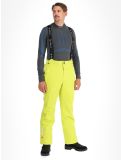 Vignette Deluni, Challenger 4 pantalon de ski hommes Yellow Lime jaune 