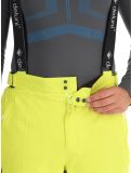 Vignette Deluni, Challenger 4 pantalon de ski hommes Yellow Lime jaune 