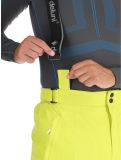 Vignette Deluni, Challenger 4 pantalon de ski hommes Yellow Lime jaune 