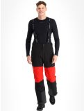 Vignette Deluni, Icerocker Pro pantalon de ski hommes Black / Red noir, rouge 