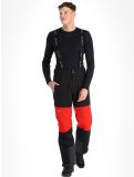 Vignette Deluni, Icerocker Pro pantalon de ski hommes Black / Red noir, rouge 