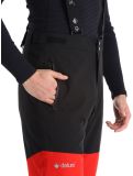 Vignette Deluni, Icerocker Pro pantalon de ski hommes Black / Red noir, rouge 