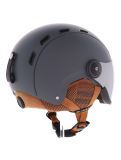 Vignette Deluni, Montano Pro 2 casque de ski avec visière unisexe Matt Dark Grey gris 