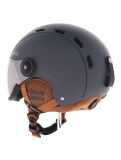 Vignette Deluni, Montano Pro 1 casque de ski avec visière unisexe Dark Grey gris 