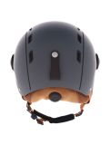 Vignette Deluni, Montano Pro 1 casque de ski avec visière unisexe Dark Grey gris 