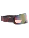 Vignette Demon, Intrepid (OTG) lunettes de ski OTG unisexe Matt Black Red - Orange Red Mirror noir 