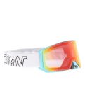 Vignette Demon, Intrepid (OTG) lunettes de ski unisexe Matt Light Blue - Orange Red Mirror bleu 