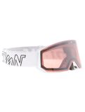 Vignette Demon, Intrepid (OTG) lunettes de ski unisexe White - Orange Mirror blanc 