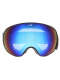 Vignette Demon, Magnet lunettes de ski objectif supplémentaire unisexe Matt Black Blue - Multilayer Smoke Blue noir 