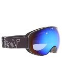 Vignette Demon, Magnet lunettes de ski objectif supplémentaire unisexe Matt Black Blue - Multilayer Smoke Blue noir 