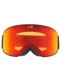 Vignette Demon, Master lunettes de ski unisexe Matt Black Red - Orange Red Mirror noir, rouge 