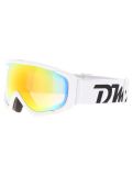 Vignette Demon, Matrix lunettes de ski unisexe Matt White Red - Pink Multilayer Orange blanc 