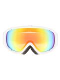 Vignette Demon, Matrix lunettes de ski unisexe Matt White Red - Pink Multilayer Orange blanc 