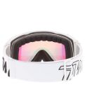 Vignette Demon, Matrix lunettes de ski unisexe Matt White Red - Pink Multilayer Orange blanc 