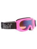 Vignette Demon, Snow 6 Mirror lunettes de ski enfants Fuchsia Fluo Safety - Orange Blue Mirror 