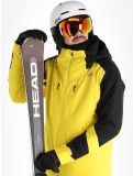 Vignette Descente, Chester veste de ski hommes Warbler Yellow jaune, noir 