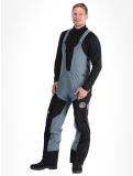 Vignette Descente, M-GD50M pantalon de ski à coque dure BIB hommes Storm Weather Grey gris 