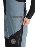 Vignette Descente, M-GD50M pantalon de ski à coque dure BIB hommes Storm Weather Grey gris 