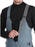 Vignette Descente, M-GD50M pantalon de ski à coque dure BIB hommes Storm Weather Grey gris 