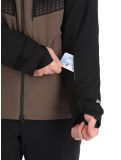 Vignette Descente, M-GK26 veste de ski hommes Bark Brown brun 