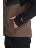 Vignette Descente, M-GK26 veste de ski hommes Bark Brown brun 