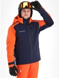 Vignette Descente, Paddy veste de ski hommes Dark Night bleu, orange 