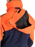 Vignette Descente, Paddy veste de ski hommes Dark Night bleu, orange 