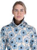 Vignette Eivy, Icecold Gaiter chemise thermo femmes Blue Flower blanc, bleu 