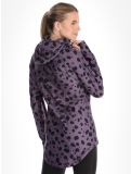 Vignette Eivy, Icecold Hood chemise thermo femmes Purple Cheetah noir, violet 