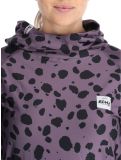 Vignette Eivy, Icecold Hood chemise thermo femmes Purple Cheetah noir, violet 