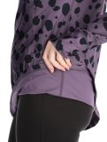 Vignette Eivy, Icecold Hood chemise thermo femmes Purple Cheetah noir, violet 