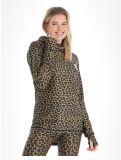 Vignette Eivy, Icecold Hood chemise thermo femmes Leopard brun 