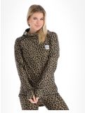 Vignette Eivy, Icecold Hood chemise thermo femmes Leopard brun 