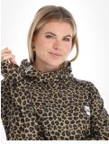 Vignette Eivy, Icecold Hood chemise thermo femmes Leopard brun 