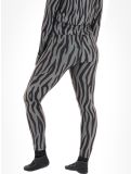 Vignette Eivy, Icecold Tights pantalon thermique femmes Zebra Oak gris, noir 