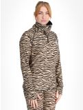 Vignette Eivy, Icecold Zip pull de ski femmes Zebra brun 