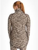 Vignette Eivy, Icecold Zip pull de ski femmes Zebra brun 