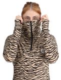 Vignette Eivy, Icecold Zip pull de ski femmes Zebra brun 