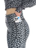 Vignette Eivy, Pocket pantalon thermique femmes Snow Leopard blanc 