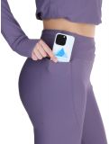 Vignette Eivy, Pocket Rib pantalon thermique femmes Deep Purple violet 