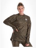 Vignette Eivy, Venture pull de ski femmes Leopard brun 