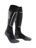 Vignette Falke, SK2 Intermediate chaussettes de ski femmes Black Mix gris, noir 