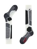 Vignette Falke, SK2 Intermediate chaussettes de ski femmes Off White blanc 