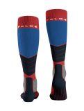 Vignette Falke, SK2 Intermediate chaussettes de ski hommes Tangerine rouge 