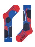 Vignette Falke, SK2 Intermediate chaussettes de ski enfants Cobalt Blue bleu 