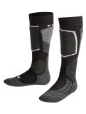 Vignette Falke, SK2 Intermediate chaussettes de ski enfants Black Mix gris, noir 