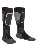 Vignette Falke, SK2 Intermediate chaussettes de ski enfants Black Mix gris, noir 