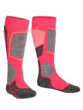 Vignette Falke, SK2 Intermediate chaussettes de ski enfants Rose rose 